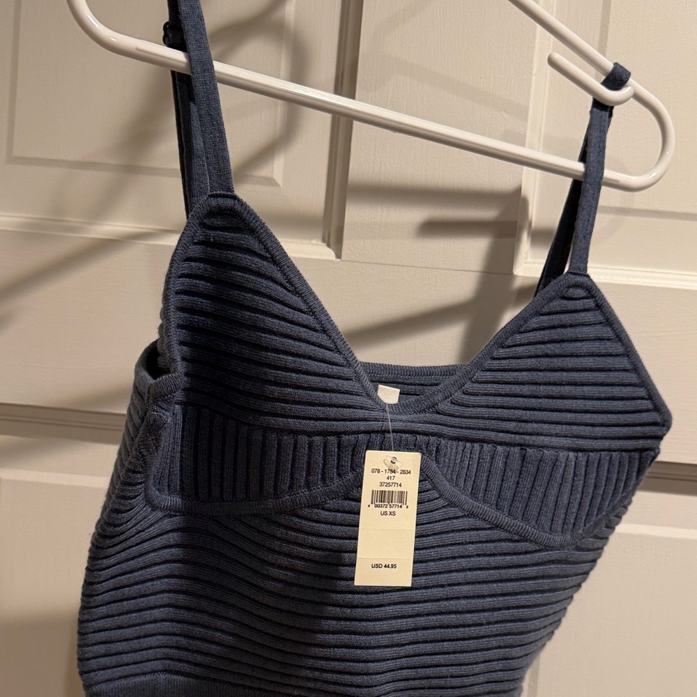 Aerie NWT! Ribbed pleated Knit skirt and top set ! Gorgeous ! - Picture 4 of 4